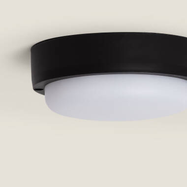 Image of Hublot Round 15W LED Outdoor Flush Ceiling Light