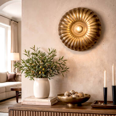 Iluzzia Ronith Metal Flush Light