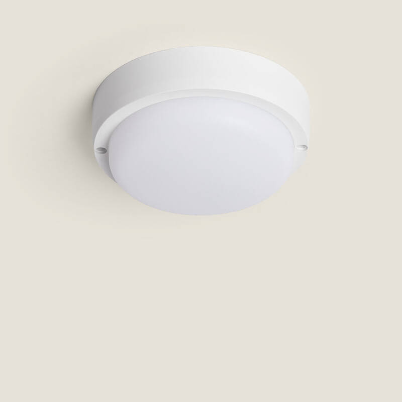 Image of Hublot Round 15W LED Outdoor Flush Ceiling Light