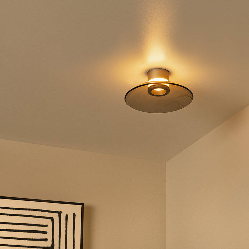 Image of Lucide Santiago LED Semi-Flush Ceiling Light