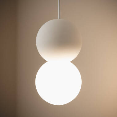 Image of Edit Deyla Plaster Ceiling Pendant Light