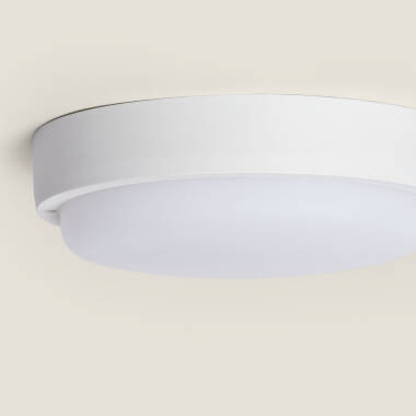 Image of Hublot Round 25W LED Outdoor Flush Ceiling Light