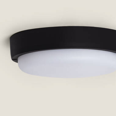 Image of Hublot Round 25W LED Outdoor Flush Ceiling Light IP65