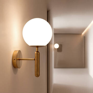 Image of Edit Oto Glass Wall Light