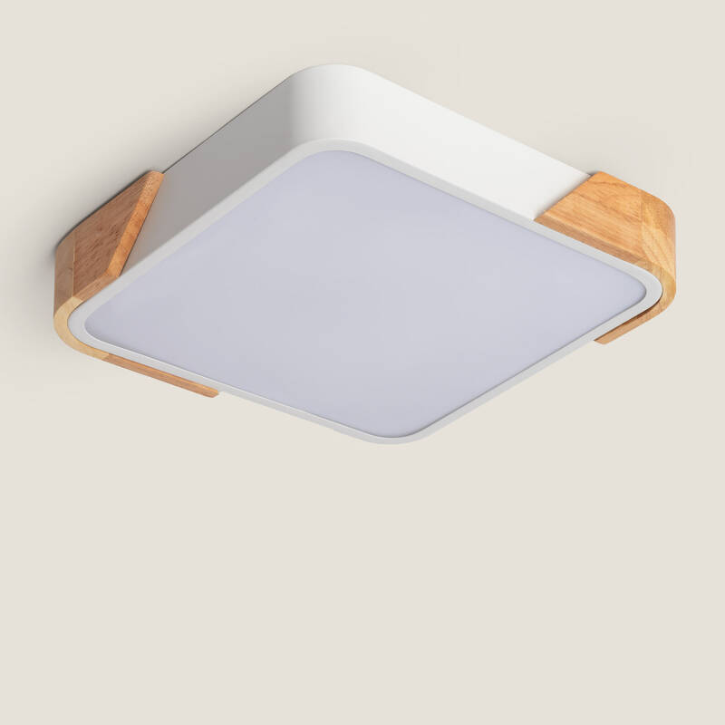 Image of Edit Dari Square 18W Selectable LED Flush Ceiling Light