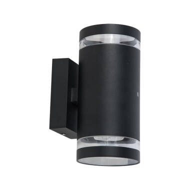 Edit Dez Outdoor Up & Down Wall Light with Dusk to Dawn Sensor