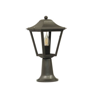 Edit Coastal Pebble Outdoor Pedestal Light