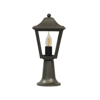 Image of Edit Coastal Pebble Outdoor Pedestal Light