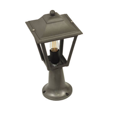 Image of Edit Coastal Pebble Outdoor Pedestal Light
