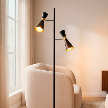 Image of Edit Jigger 2 Light Floor Lamp