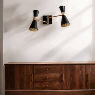 Image of Edit Jigger 2 Arm Wall Light