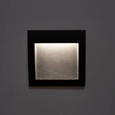 Image of Edit Natt 4W LED Outdoor Square Recessed Wall Light