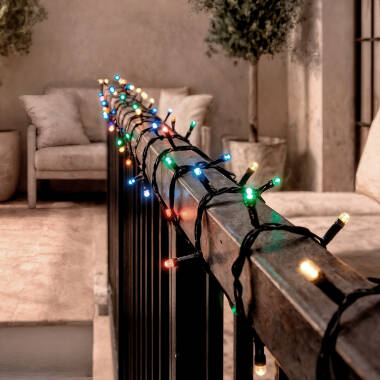 Suri 12M Colour Changing Solar LED Multi-Function String Lights - 200 Lights