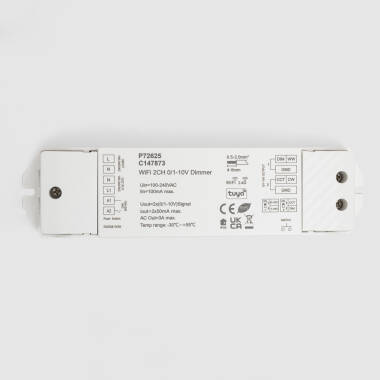 WiFi Dimmer Switch 1-10V CCT 2 Channels