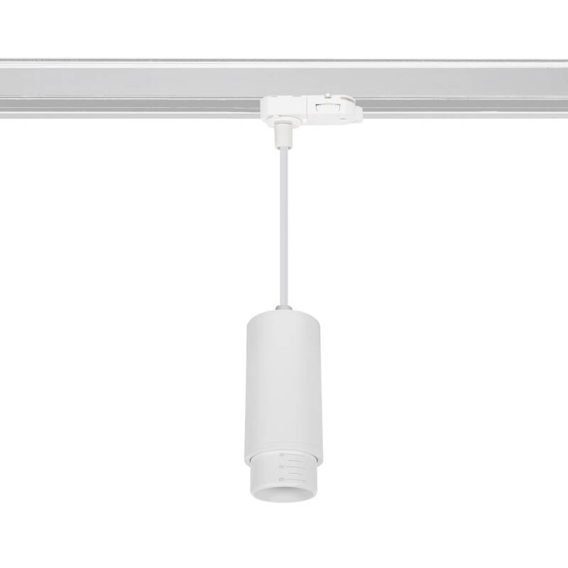Image of Three Circuit 10-50º Multiangle Pendant Track Light GU10 Lampholder Agata