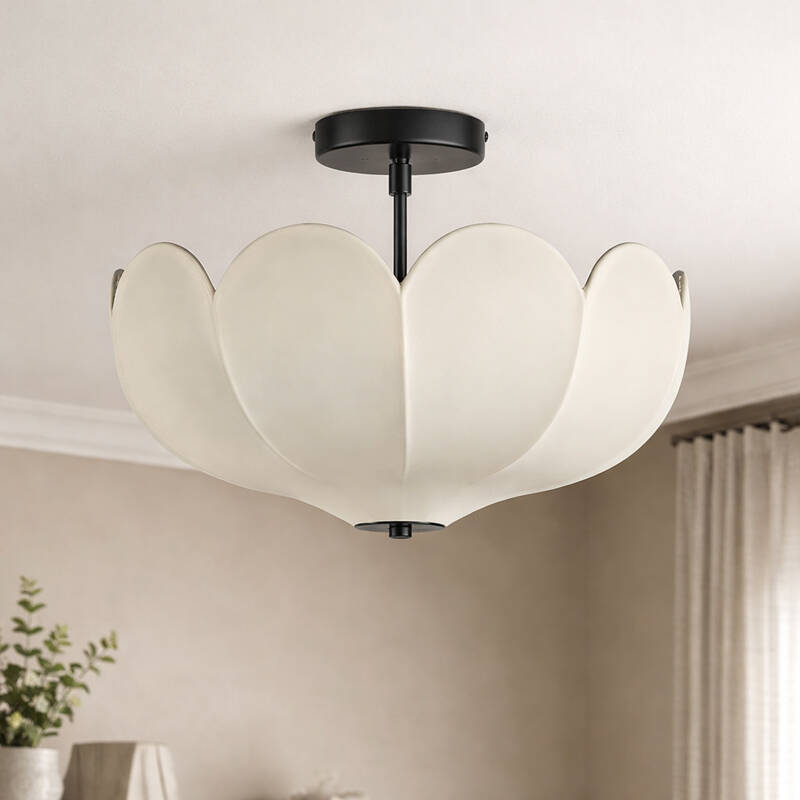 Image of Wisteria Luma Flush Ceiling Light