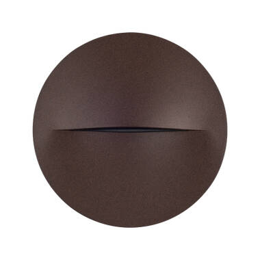Image of Edit Terra LED Round Outdoor Flush Wall Light