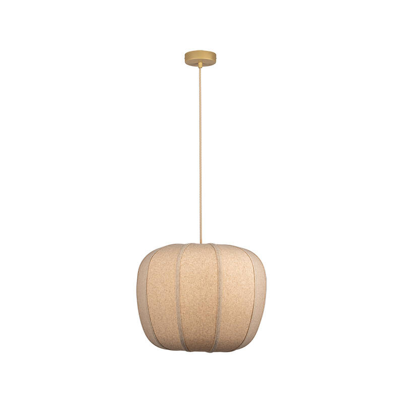 Image of Khudi & Khora Ellie Linen Ceiling Pendant Light