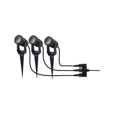 Easyfit Core 12v Garden Lights - Wisteria LED Outdoor Spotlight Kit - 3 Lights