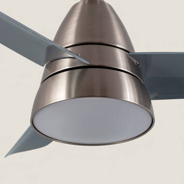 Image of Edit Industrial 15W Colour Selectable LED Ceiling Fan 91cm with DC Motor