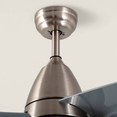 Image of Edit Industrial 15W Colour Selectable LED Ceiling Fan 91cm with DC Motor