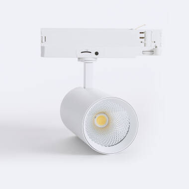 Three Circuit Track Light Carlo 40W Colour Selectable CCT LED