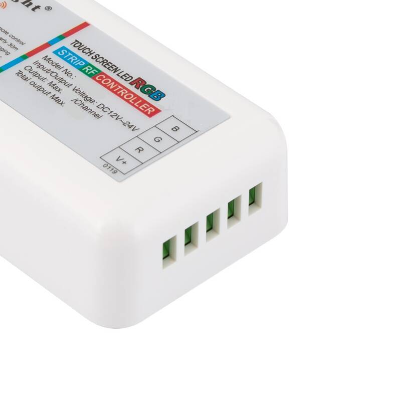 Image of RGB LED Tactile Controller + RF Remote Control Dimmer
