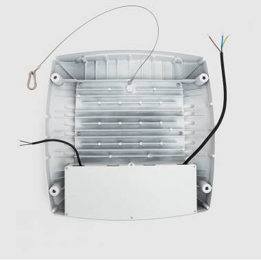 Image of LUMILEDS Philips Xitanium 100W Dimmable 1-10V LED Spotlight Canopy for Gas Stations