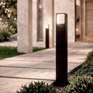 Image of Edit Emerita 6W Warm White LED Outdoor Bollard Light 80cm