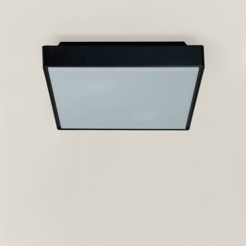 Image of Julius Square Bathroom Flush Ceiling Light
