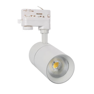 Image of Three Circuit 30W Colour Selectable CCT Dimmable LED Track Light New Mallet