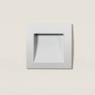 Image of Edit Leif 4W LED Outdoor Square Recessed Wall Light