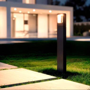 Edit Emerita 6W Warm White LED Outdoor Bollard Light 80cm