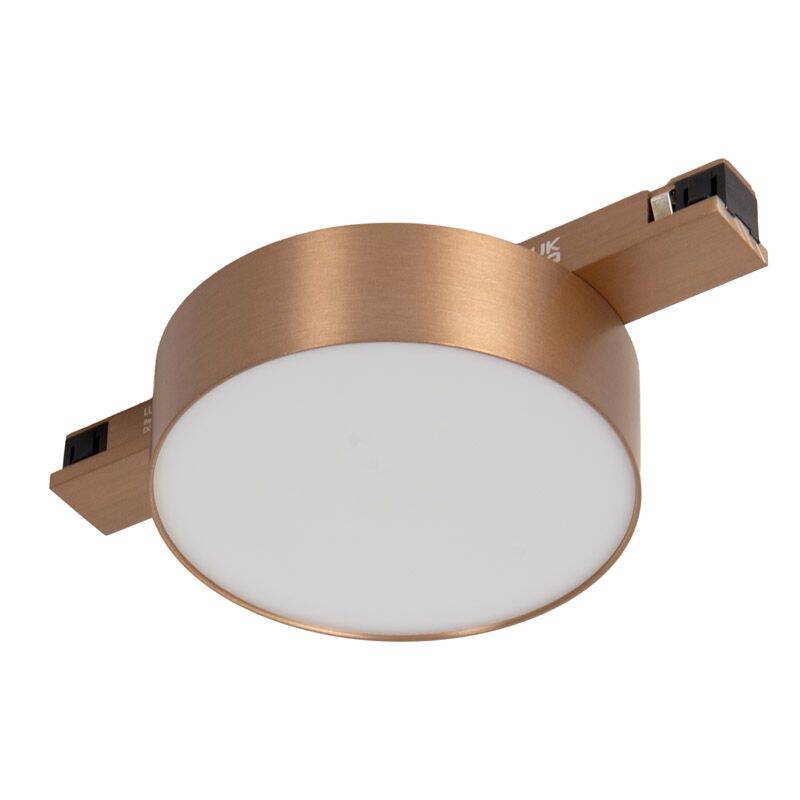 Image of Lucide Linial Fixt 1 Circuit 8W Warm White LED Track Spotlight