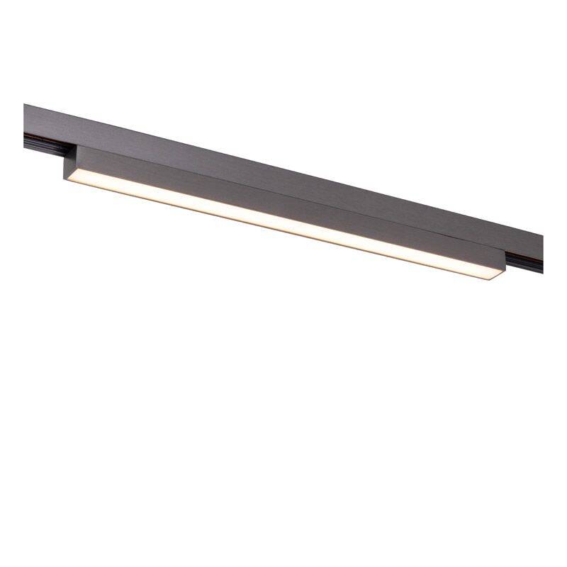 Image of Lucide Linial Glyx 1 Circuit 11W Warm White LED Track Spotlight