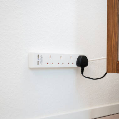 Image of Brennenstuhl Extension Lead with USB Charging Function