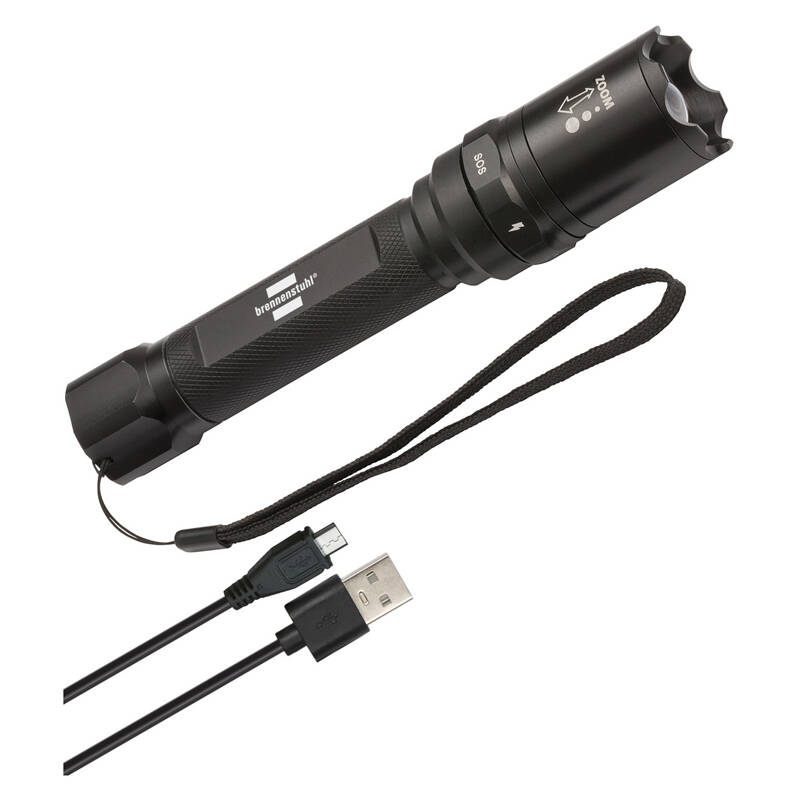 Image of Brennenstuhl Lux Premium Rechargeable-Focus-Selector-LED-Flashlight
