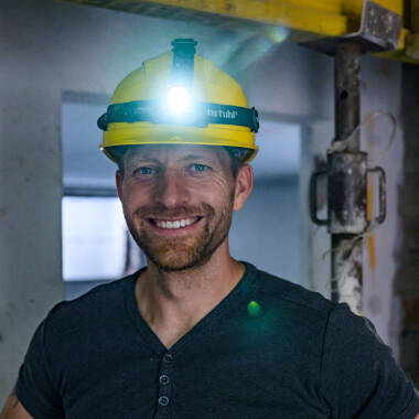 Image of Brennenstuhl Lux Premium LED Rechargeable Sensor Head Torch