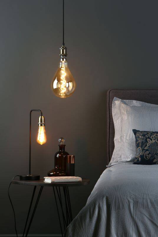 Image of Dar 4W 265lm Dimmable LED Vintage Decorative Filament Large GLS Bulb