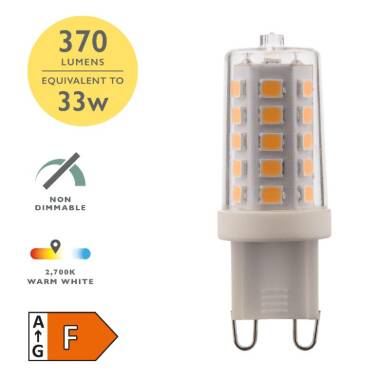 Image of Dar 3.5W 350lm LED G9 Capsule