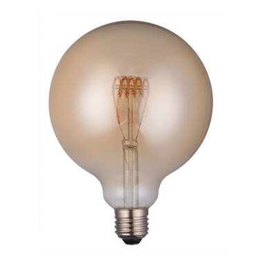 Dar 4W 140lm Dimmable LED Decorative Filament Globe Bulb - Screw Cap