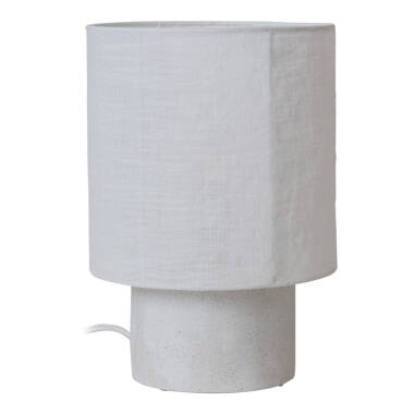 Lucide Tissaja Large Linen Table Lamp