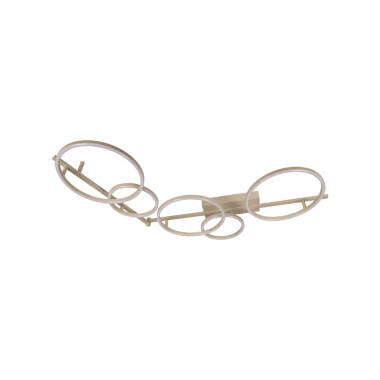 Lucide Nicola Corner CCT LED Flush Ceiling Light