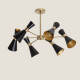 Image of Edit Jigger 6 Arm Semi-Flush Ceiling Light