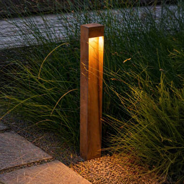 Image of Westport Coastal Rusty Ray 1000 LED Outdoor Post Light