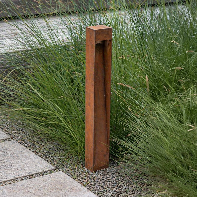 Image of Westport Coastal Rusty Ray 1000 LED Outdoor Post Light
