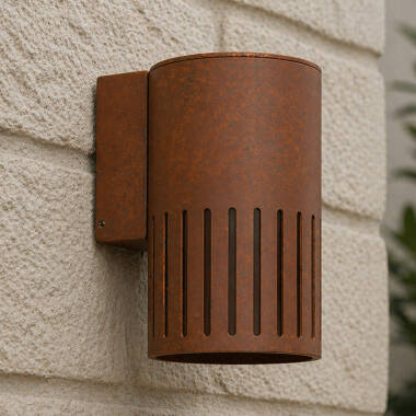 Westport Coastal Rusty Glow Outdoor Wall Light