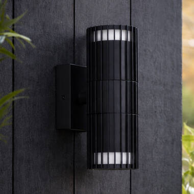 Edit Hibiscus Outdoor Up & Down Wall Light