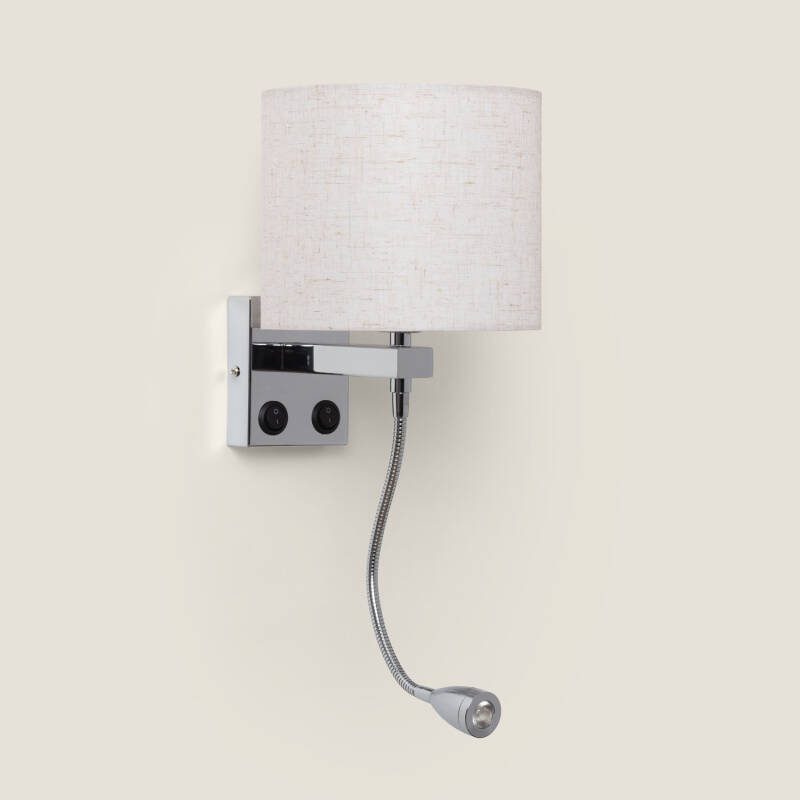 Image of Edit Ozu Wall Light with LED Reading Light