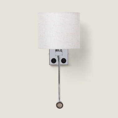 Image of Edit Ozu Wall Light with LED Reading Light